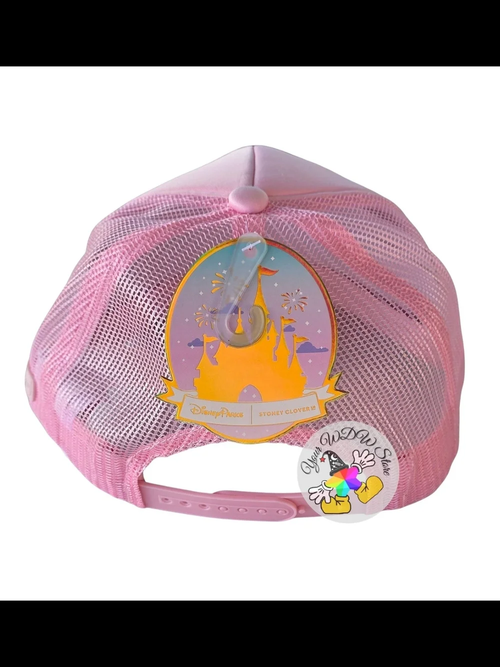 Disney Stoney Clover Lane Hat - Walt Disney World - PINK NWT - Picture 3 of 3